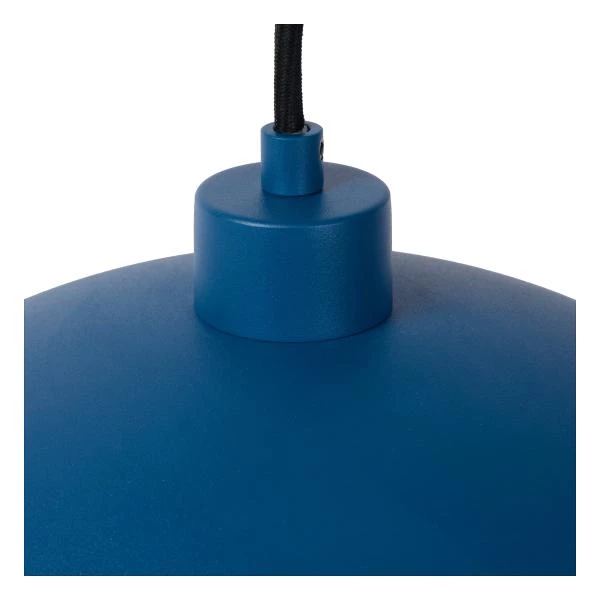 Lucide SIEMON - Lámpara colgante - Ø 40 cm - 1xE27 - Azul - detalle 4